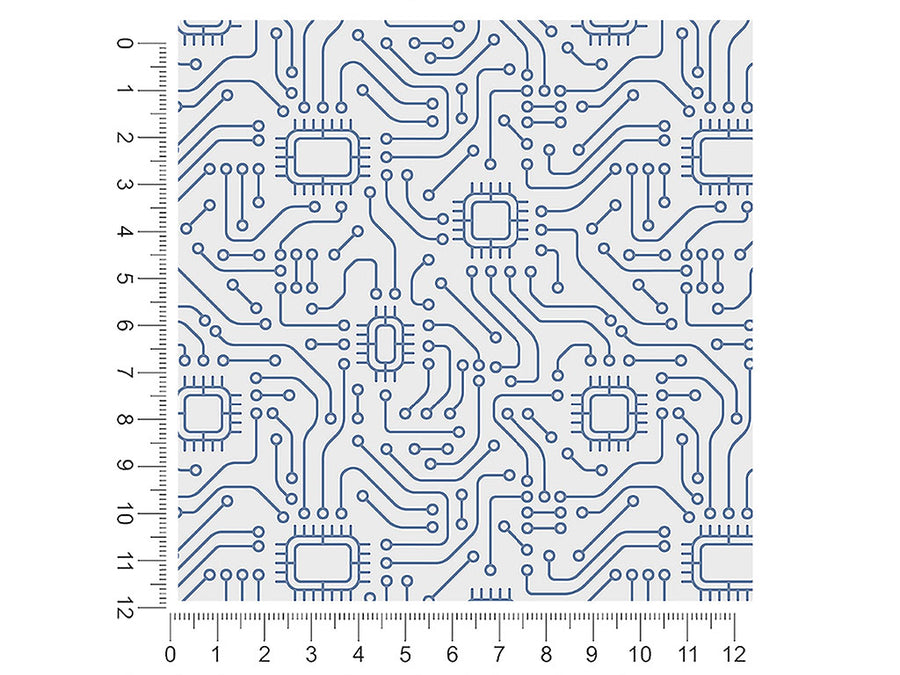 Simple White Technology Vehicle Wrap Scale~Rwraps Series 914 Simple White Technology Measurements~2