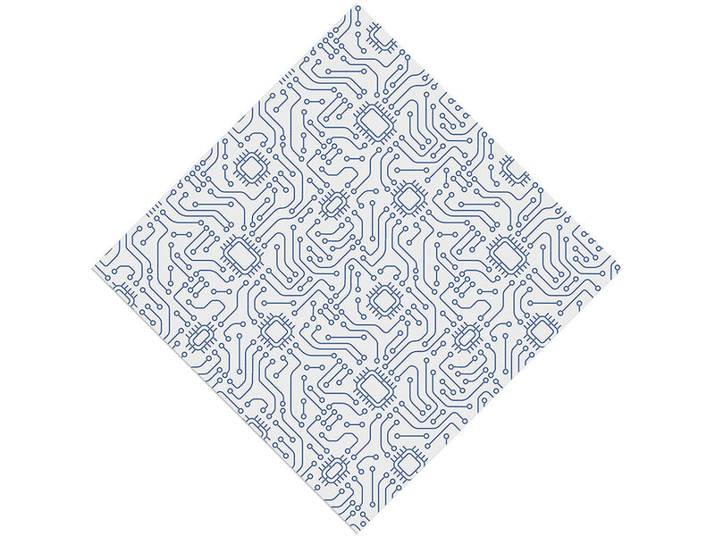 Simple White Technology Vinyl Wrap Pattern~Rwraps Series 914 Digitally Printed Vinyl Wrap~0