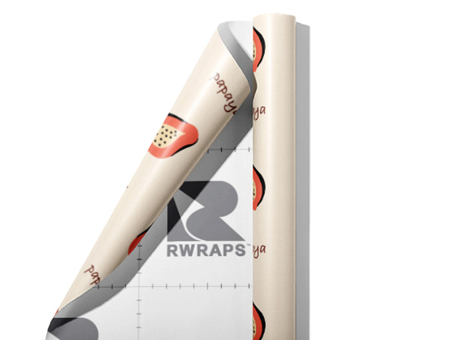 Singapore Pink Fruit Wrap Film Sheets~Rwraps Series 914 Singapore Pink Fruit Scrolled Sheet~3