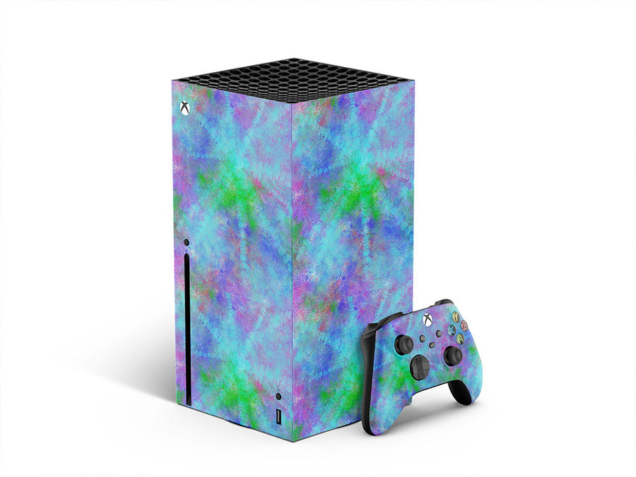 sixties colorwheel tie dye XBOX DIY Decal