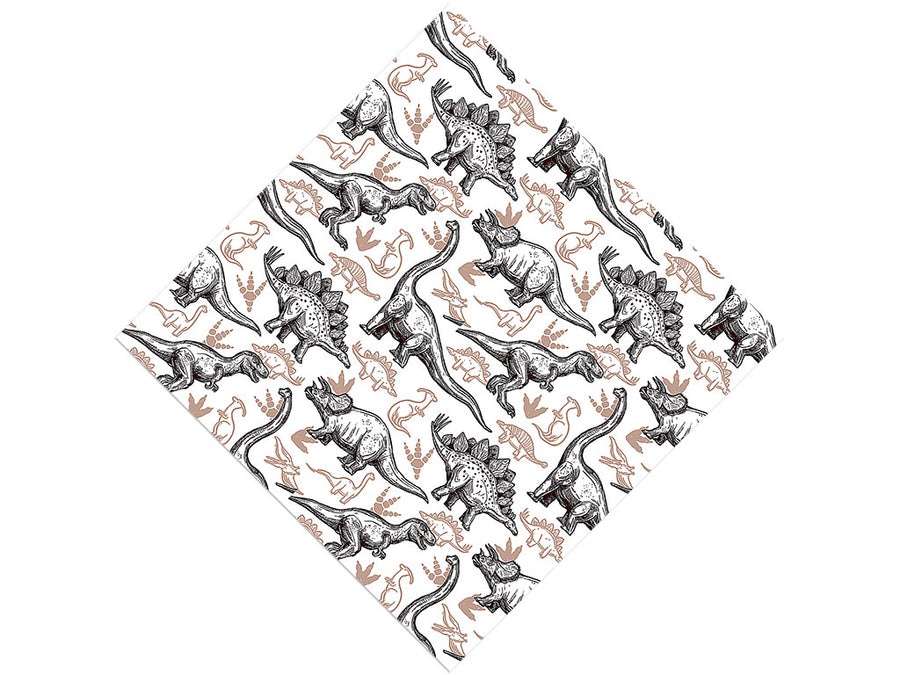 Sketchbook Stories Dinosaur Vinyl Wrap Pattern