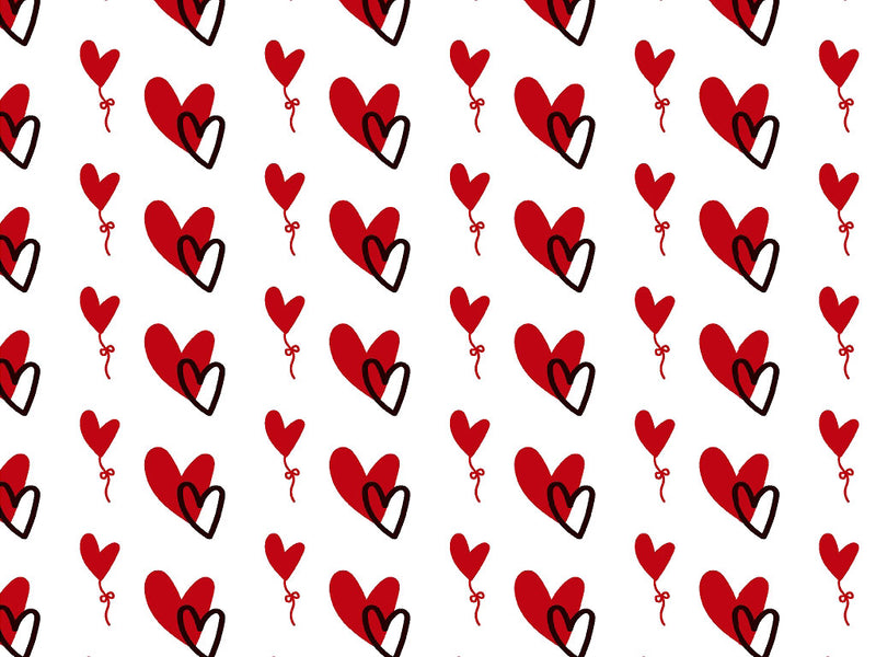 Skipped Beat Heart Vinyl Wrap Pattern~Rwraps Series 914 Digitally Printed Vinyl Wrap~0