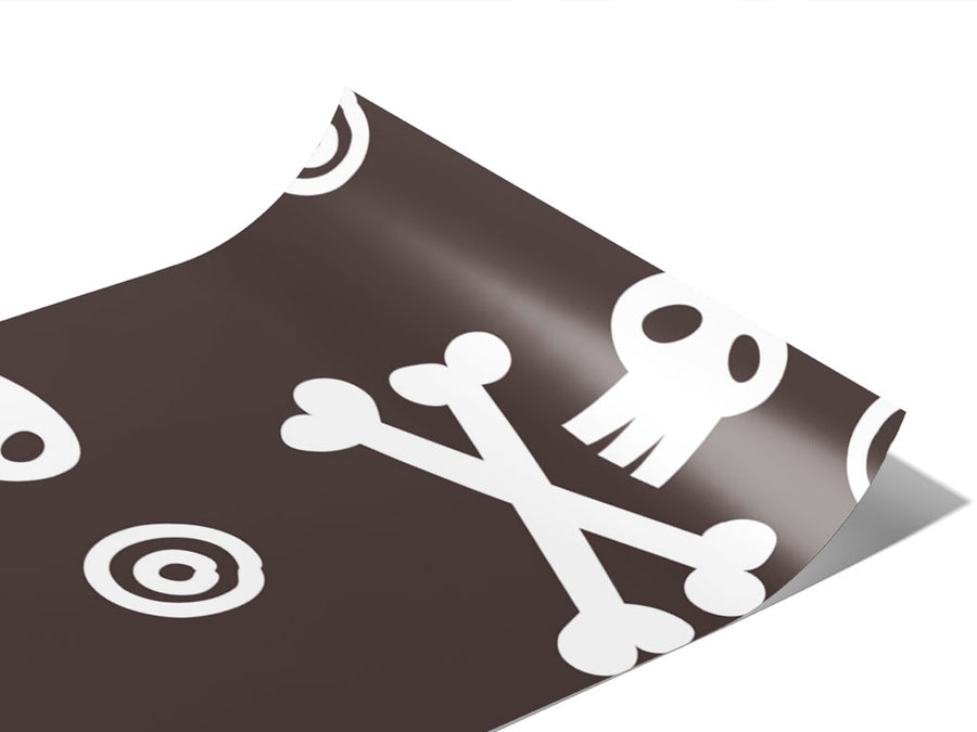 Skull and Crossbones Pirate Vinyl Wraps~Rwraps Series 914 Digitally Printed Vinyl Wrap~0