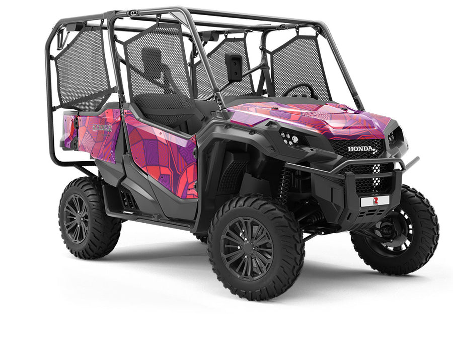 Skull Gems Halloween Utility Vehicle Vinyl Wrap