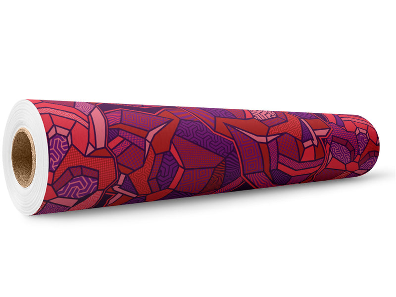 Skull Gems Halloween Wrap Film Wholesale Roll~Rwraps Series 914 Digitally Printed Vinyl Roll~5