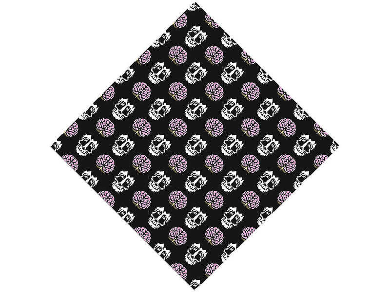 Skull Stripping Halloween Vinyl Wrap Pattern