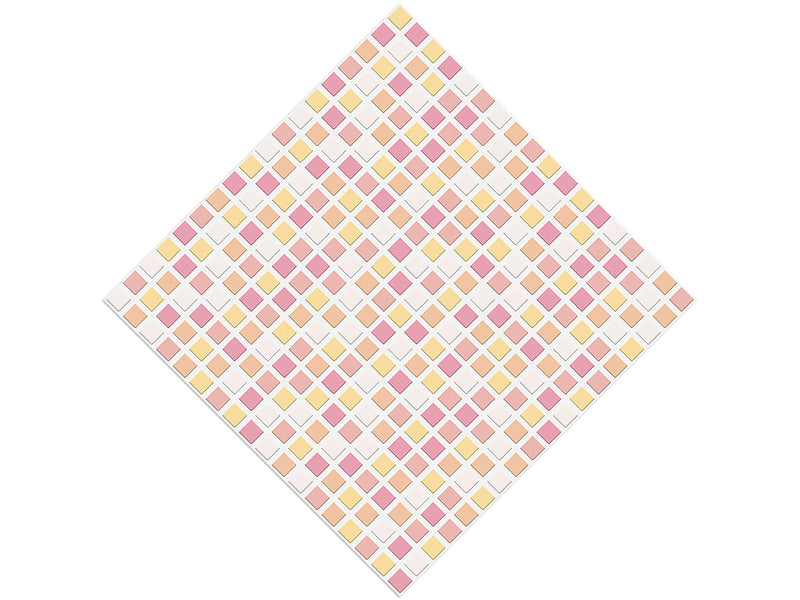 Sky Magenta Mosaic Vinyl Wrap Pattern