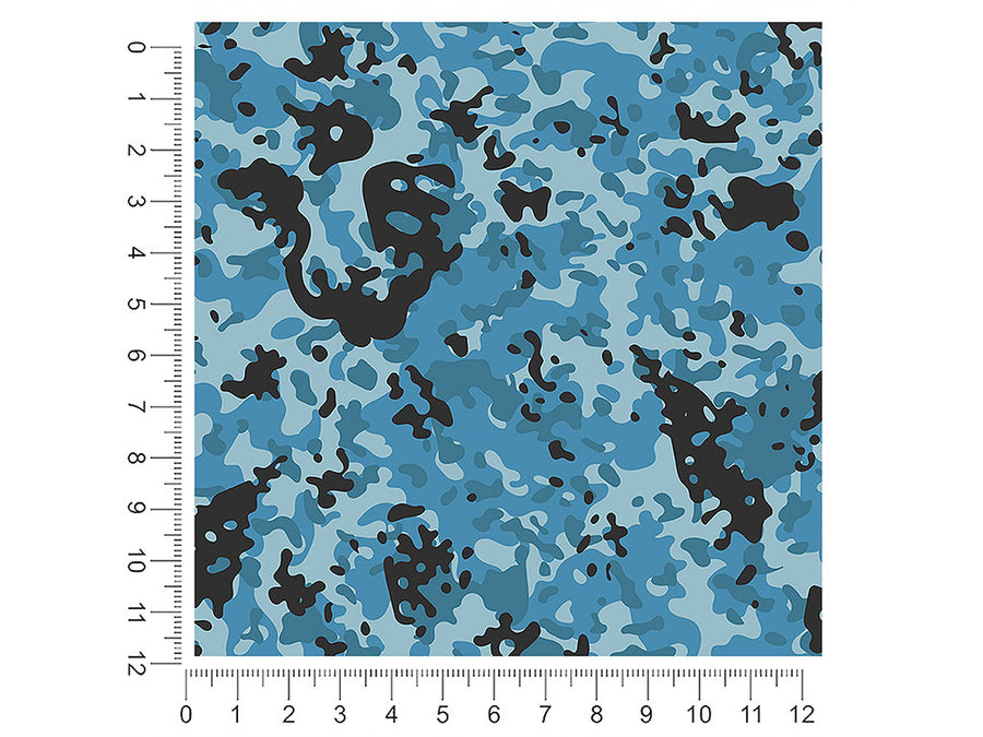 sky multicam camouflage 1ft x 1ft Craft Sheets