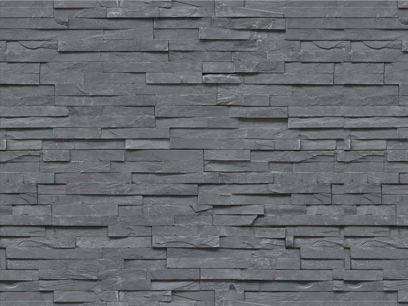 Slate Brick Vinyl Wrap Pattern~Rwraps Series 914 Digitally Printed Vinyl Wrap~0