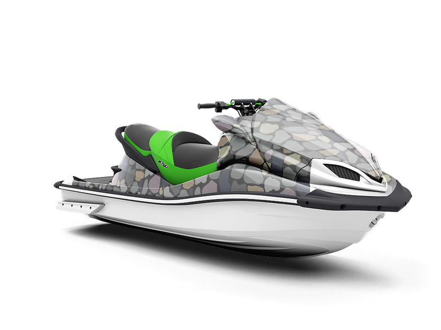 Slate Cobblestone Jet Ski Vinyl Customized Wrap