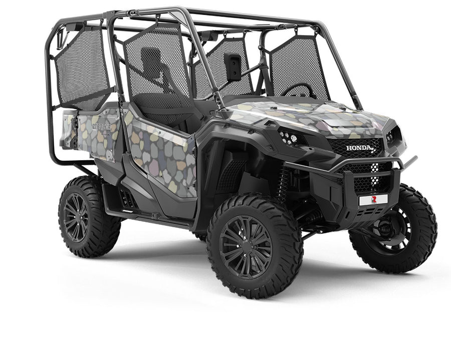 Slate Cobblestone Utility Vehicle Vinyl Wrap