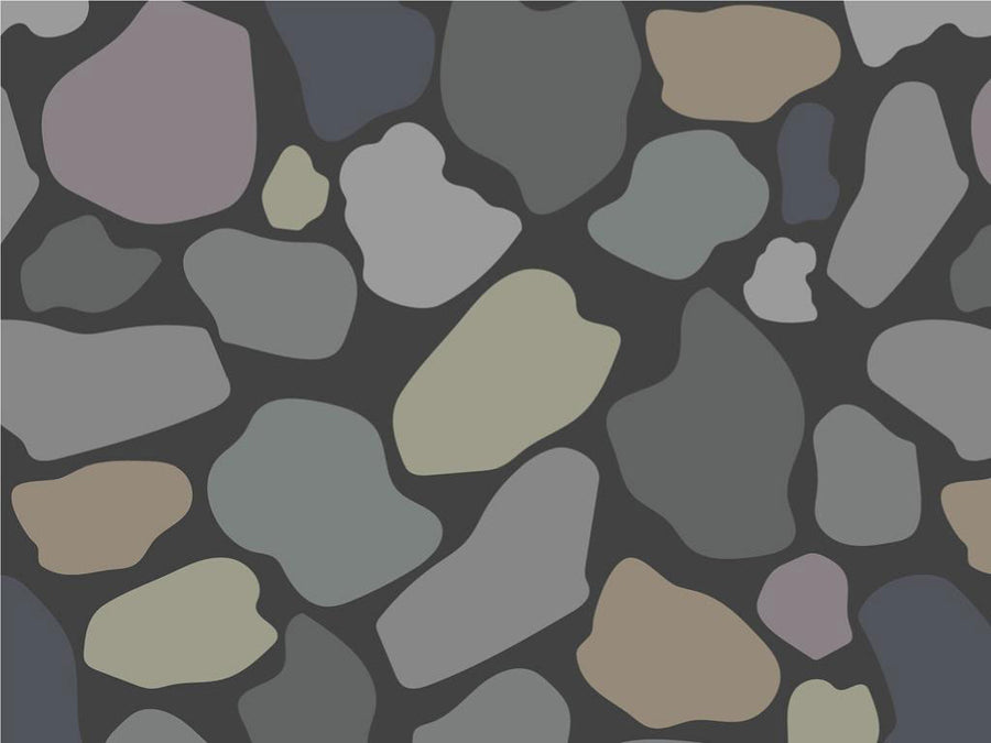 Slate Cobblestone Vinyl Wrap Pattern~Rwraps Series 914 Digitally Printed Vinyl Wrap~0