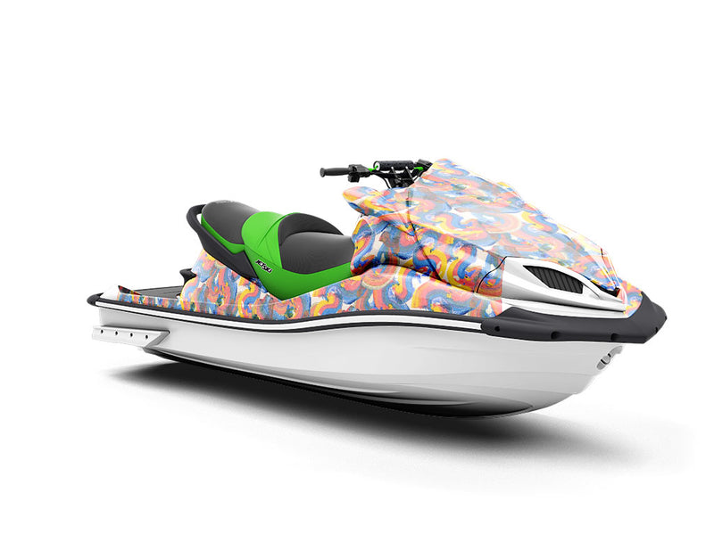 Sleepy Dreams Abstract Jet Ski Vinyl Customized Wrap