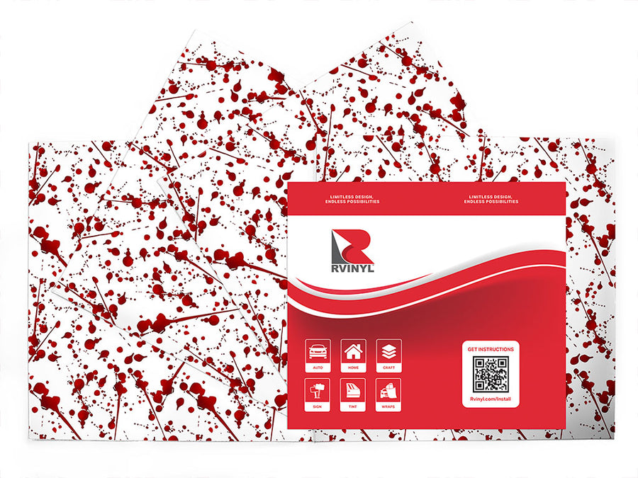 sliced artery horror Craft Vinyl Sheet Pack