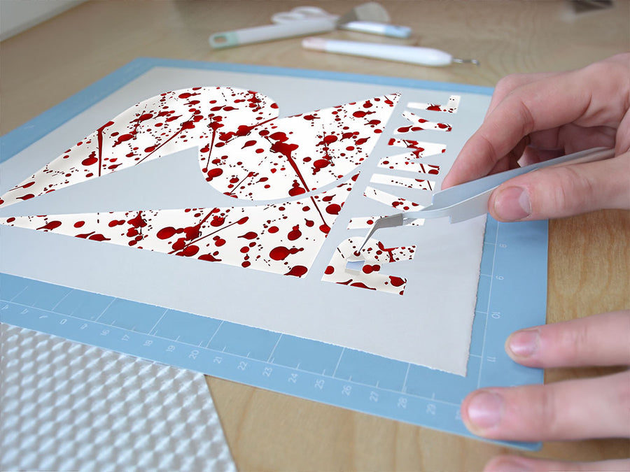 sliced artery horror Easy Weed Craft Vinyl