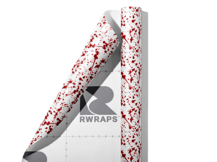 Sliced Artery Vampire Wrap Film Sheets~Rwraps Series 914 Sliced Artery Vampire Scrolled Sheet~3