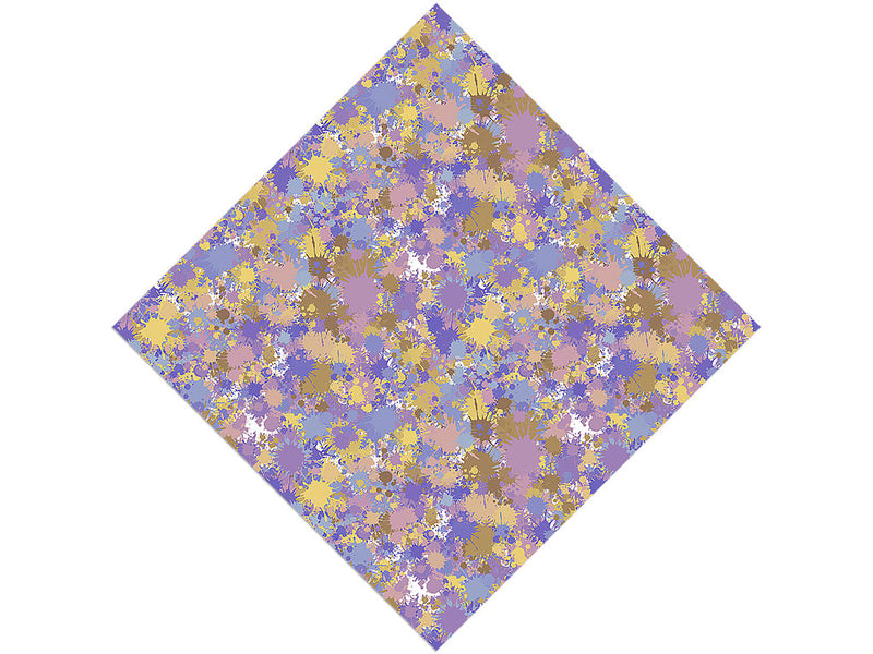 Slumber Party Paint Splatter Vinyl Wrap Pattern