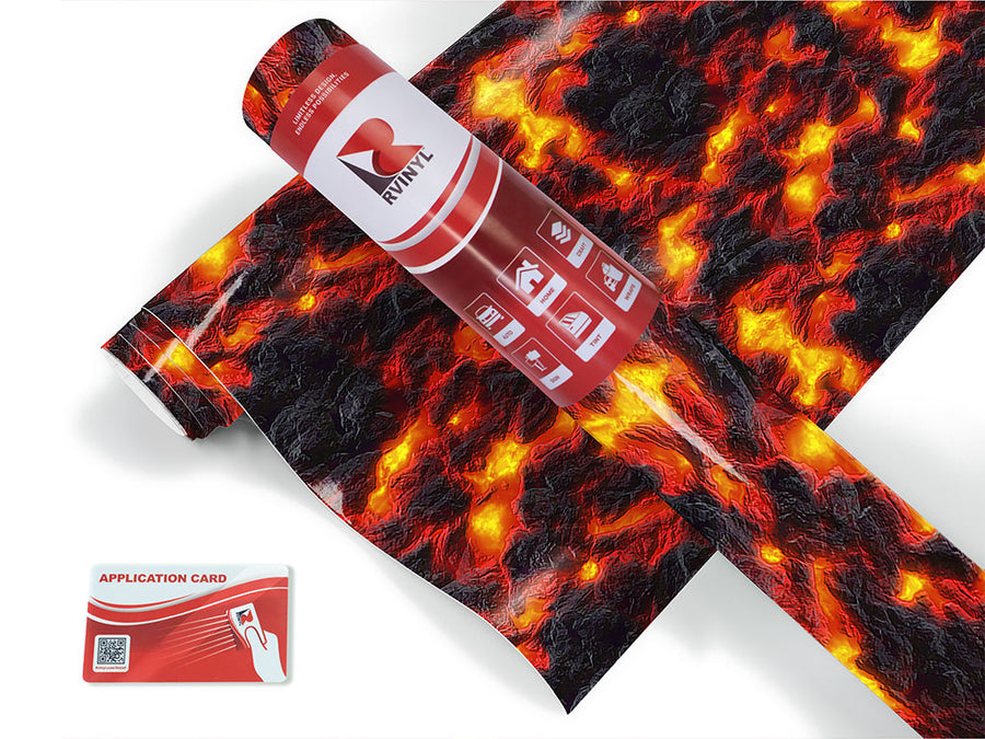 smelted earth lava Craft Vinyl Roll