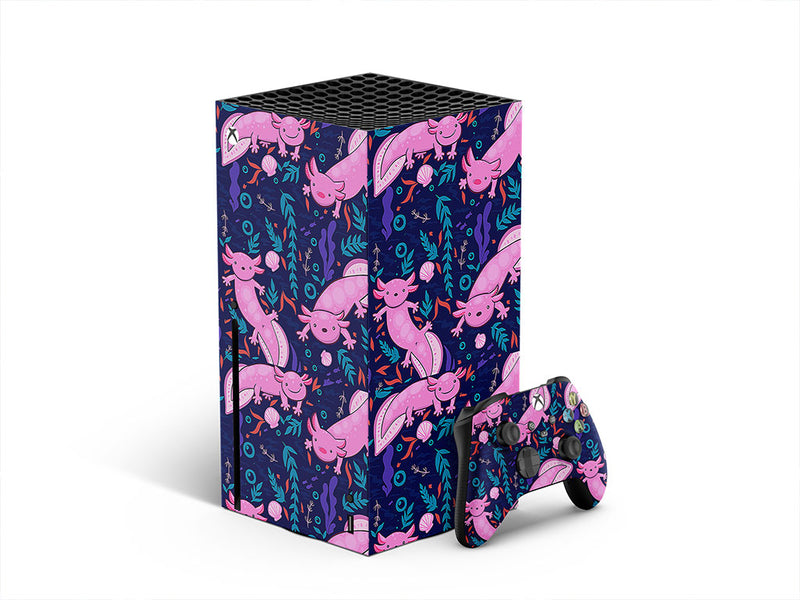 smiling salamanders fresh water XBOX DIY Decal
