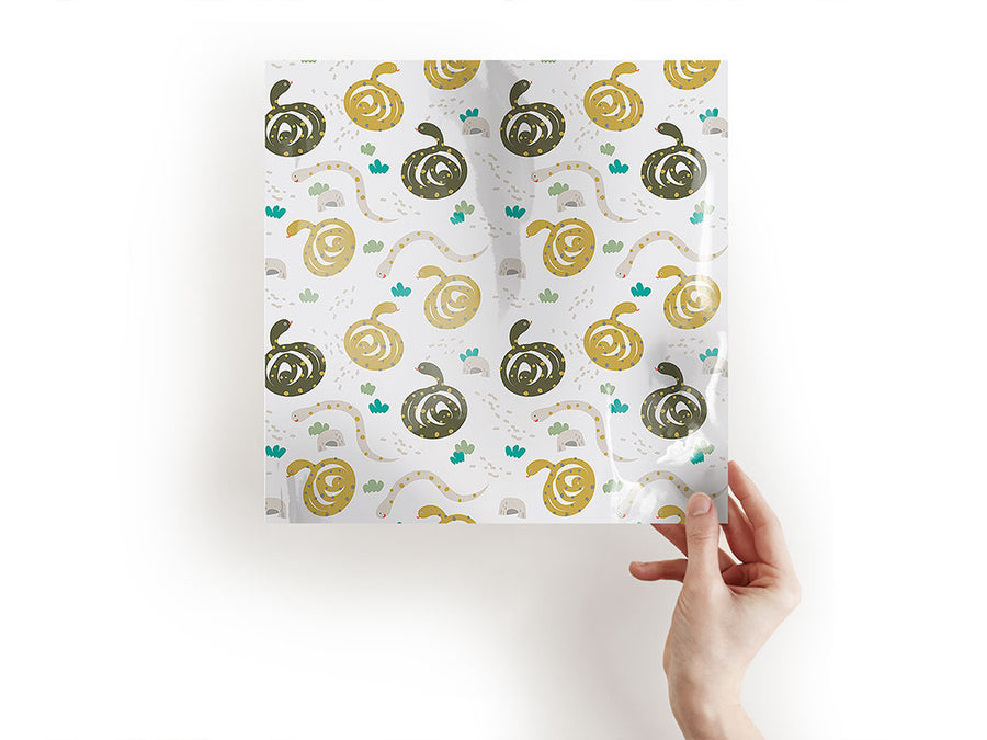 smiling serpents animal Craft Sheets