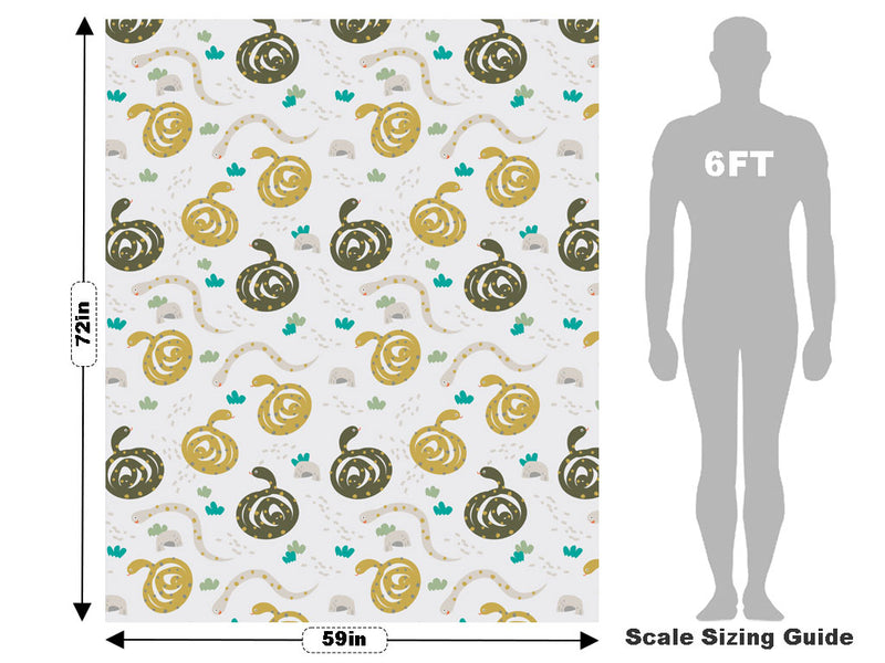 Smiling Serpents Reptile Vehicle Wrap Scale~Rwraps Series 914 Smiling Serpents Reptile Measurements~1