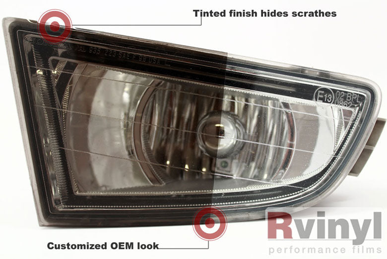 Smoke Tinted Headlight Film Wraps