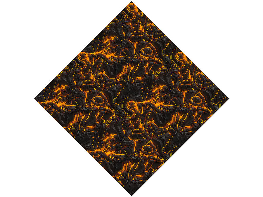 Smoldering Mess Lava Vinyl Wrap Pattern