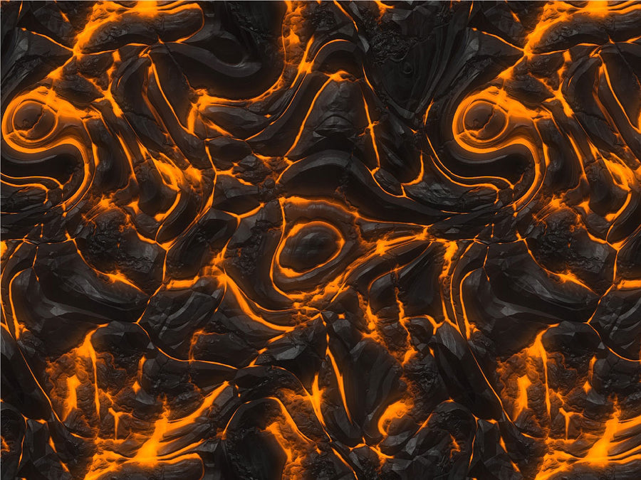 Smoldering Mess Lava Vinyl Wrap Pattern~Rwraps Series 914 Digitally Printed Vinyl Wrap~0