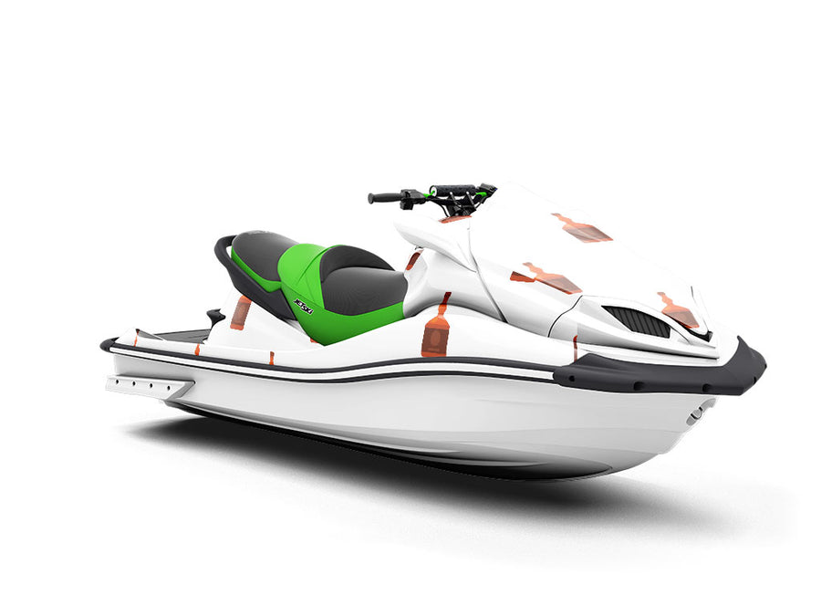 smooth Cognac Alcohol Jet Ski Vinyl Customized Wrap