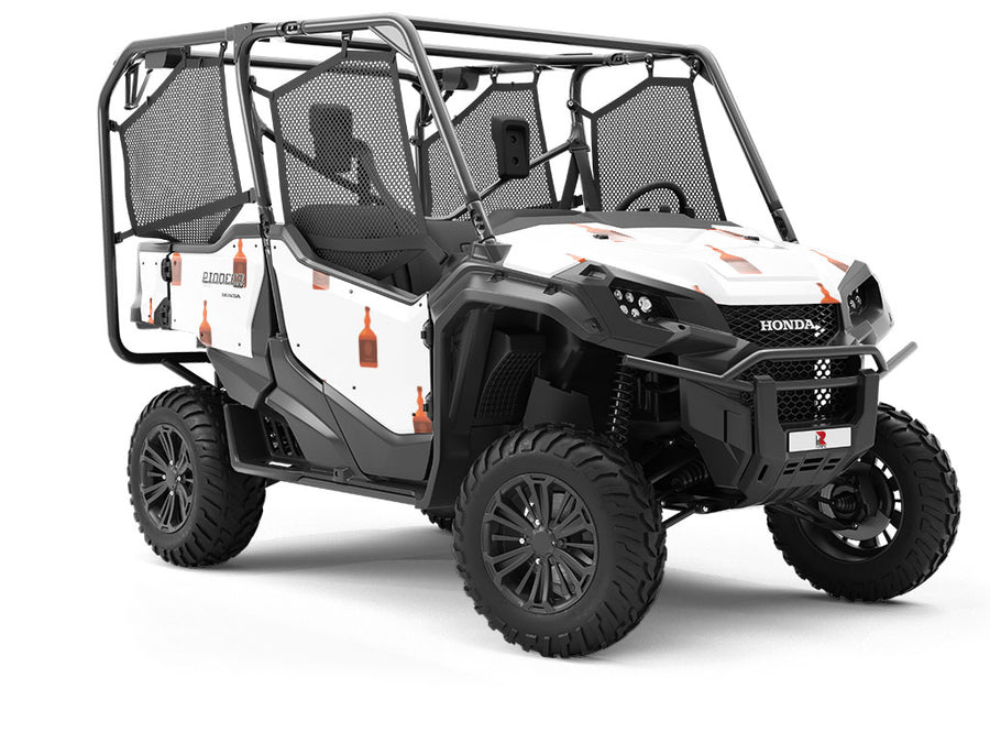 smooth Cognac Alcohol Utility Vehicle Vinyl Wrap