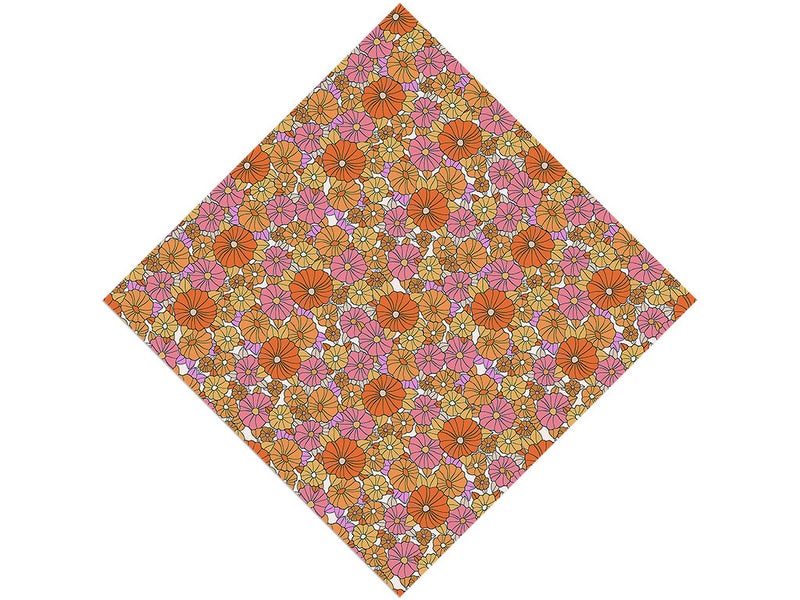 Smooth Cream Retro Vinyl Wrap Pattern