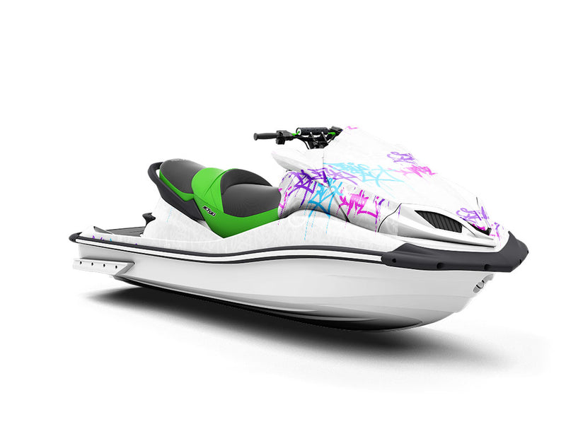 Smooth Layers Graffiti Jet Ski Vinyl Customized Wrap