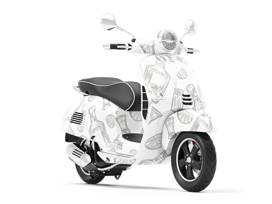 Smooth Shots Alcohol Vespa Scooter Wrap Film