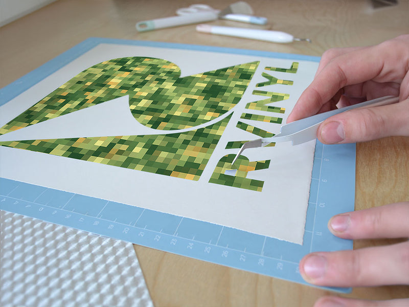 snack pistachios pixel Easy Weed Craft Vinyl