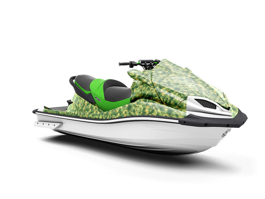Snack Pistachios Pixel Jet Ski Vinyl Customized Wrap