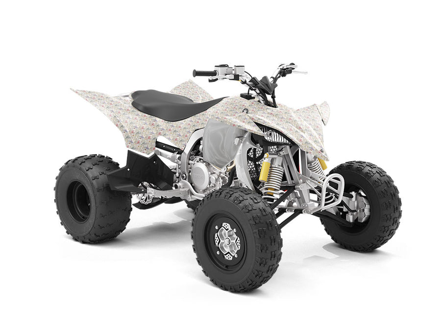 Snarling Wyvern Fantasy ATV Wrapping Vinyl