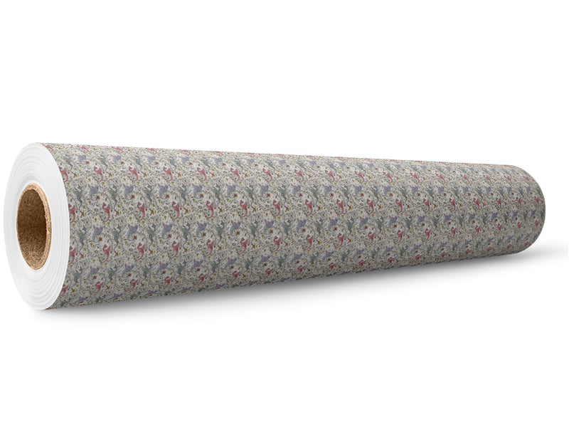 Snarling Wyvern Fantasy Wrap Film Wholesale Roll~Rwraps Series 914 Digitally Printed Vinyl Roll~5