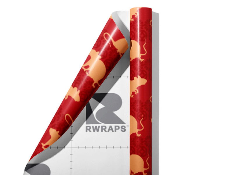 Sneaky Pete Rodent Wrap Film Sheets~Rwraps Series 914 Sneaky Pete Rodent Scrolled Sheet~3