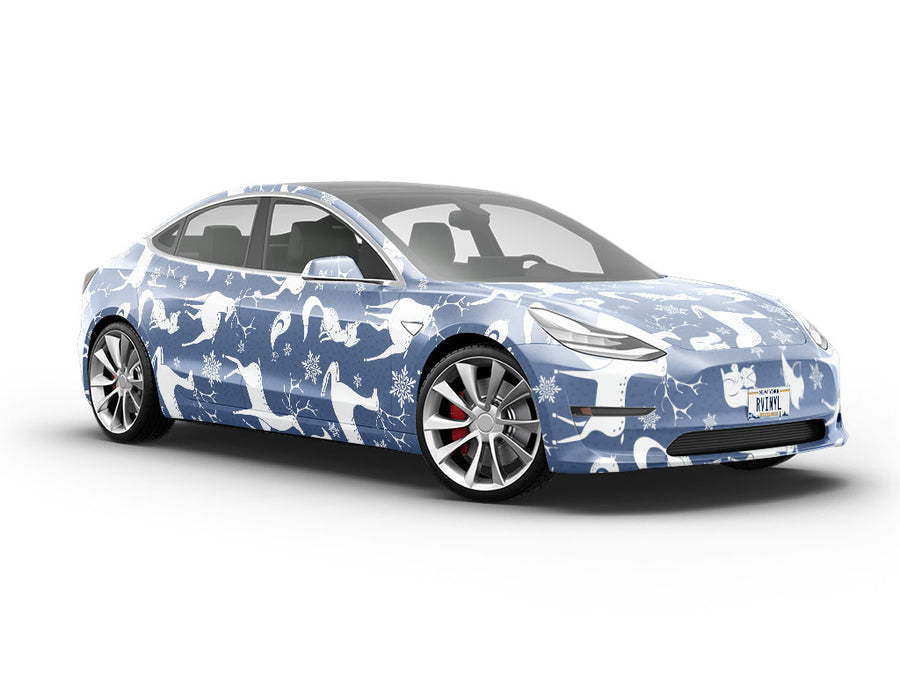 Snow Spirits Animal Vehicle Vinyl Wrap