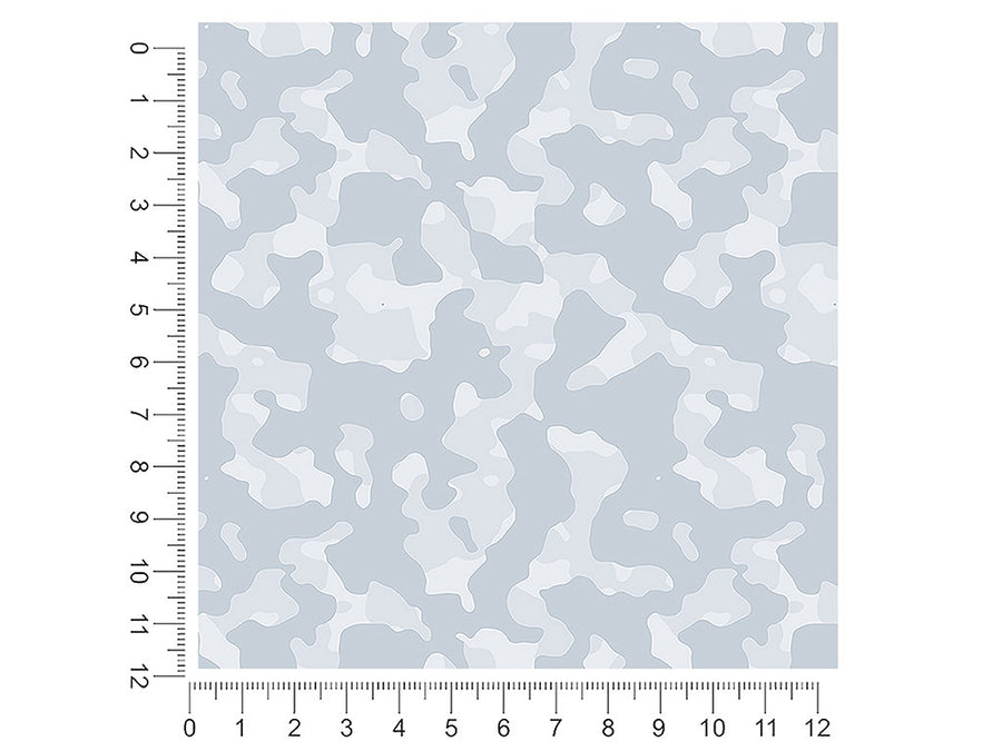 snowbound flecktarn camouflage 1ft x 1ft Craft Sheets