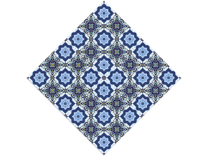 Snowflakes Tile Vinyl Wrap Pattern