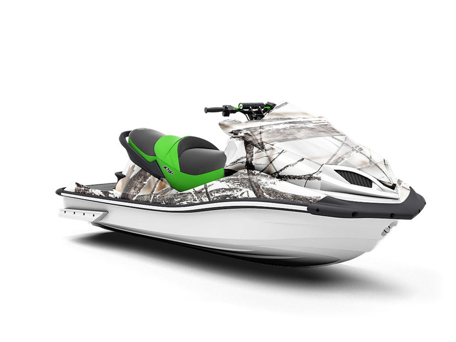 Snowstorm Camouflage Jet Ski Vinyl Customized Wrap