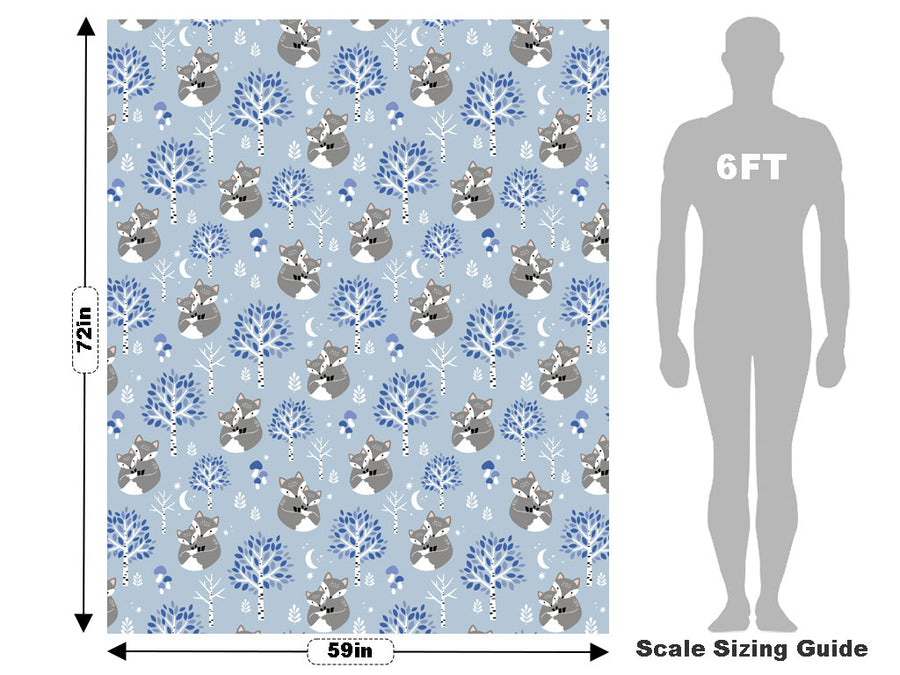 Snowy Sneaks Animal Vehicle Wrap Scale~Rwraps Series 914 Snowy Sneaks Animal Measurements~1