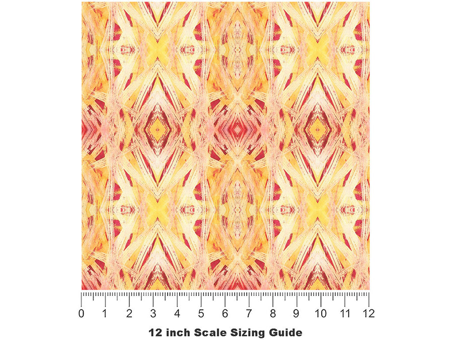 So Unusual Watercolor Vinyl Film Pattern Size 12 inch Scale~Rwraps So Unusual Watercolor Sizing Chart~2