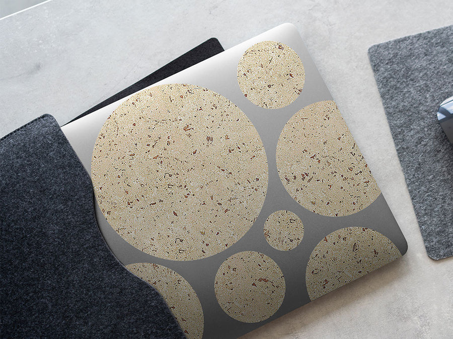 soapstone granite stone DIY Laptop Stickers