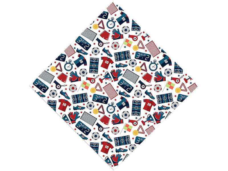 Soccer Gear Sport Vinyl Wrap Pattern