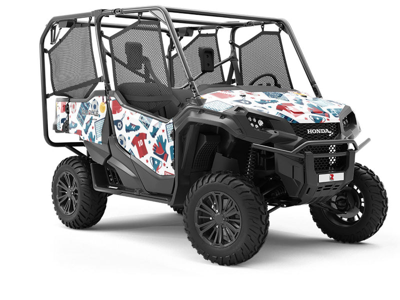 Soccer Gear Sport Utility Vehicle Vinyl Wrap