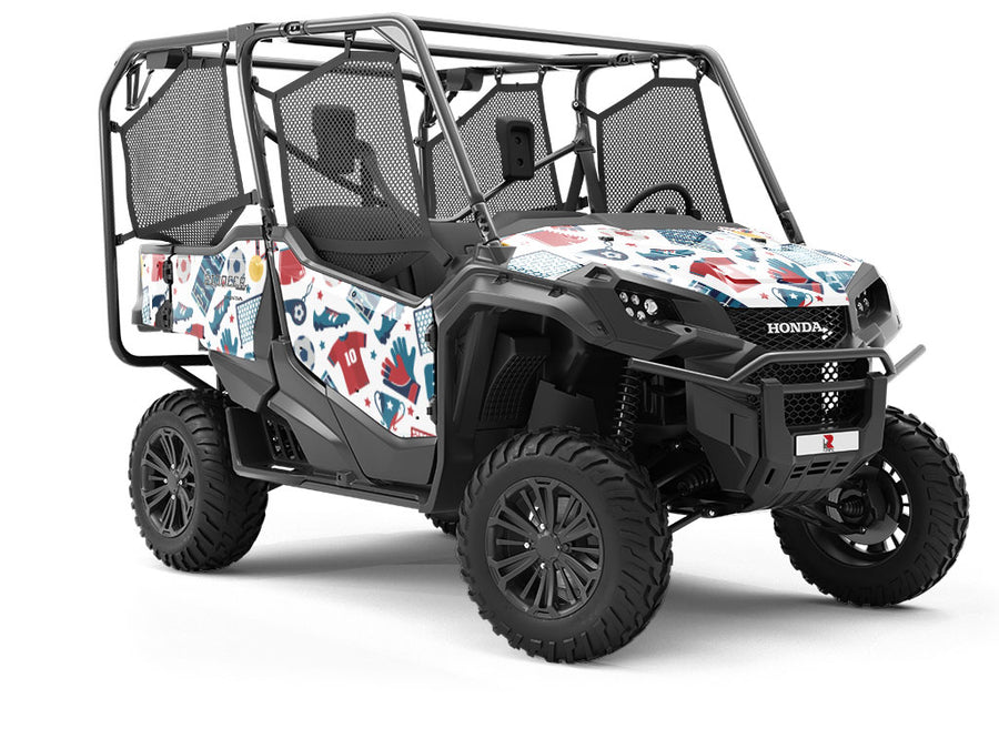 Soccer Gear Sport Utility Vehicle Vinyl Wrap