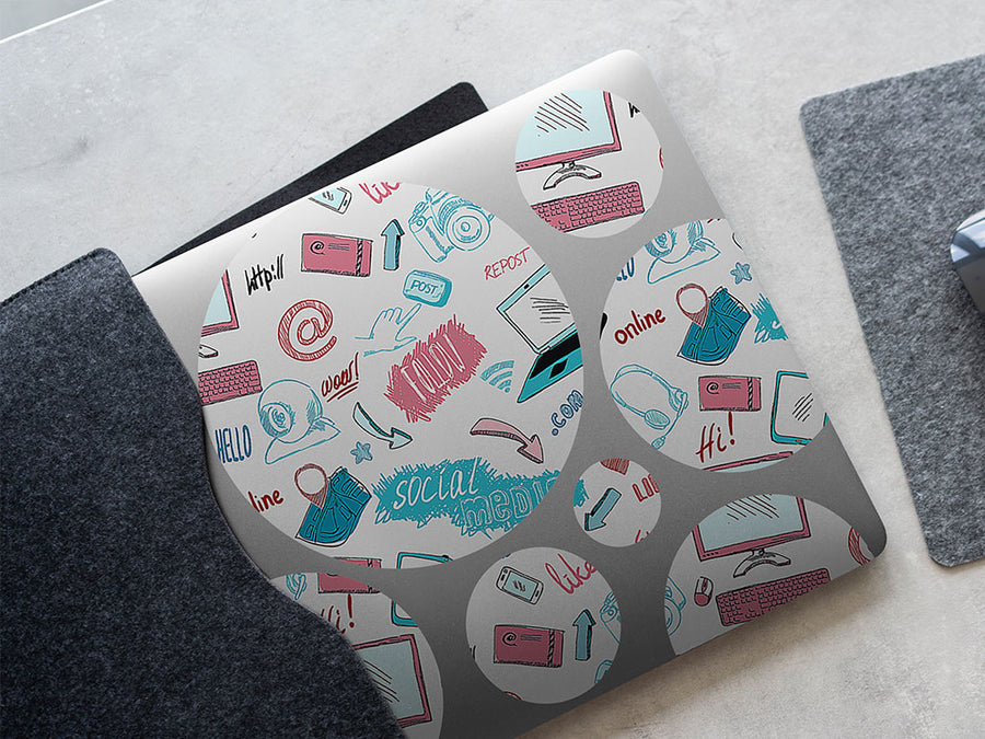 DIY Laptop Stickers