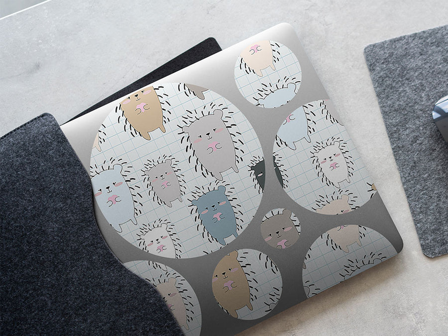 socially distanced animal DIY Laptop Stickers